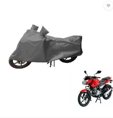 Tritika Waterproof Two Wheeler Cover for Bajaj(Pulsar, Grey)