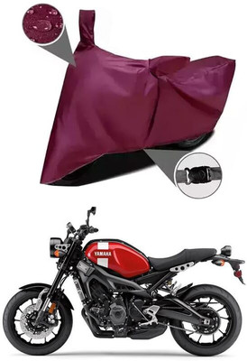 AASHTIK MART Two Wheeler Cover for Yamaha(XSR155 BS6, Maroon)
