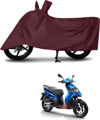 DeepShakshi AUTOMOTIVE Waterproof Two Wheeler Cover for Aprilia(SR 125, Maroon)