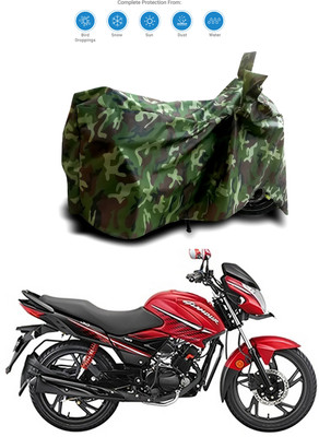 PROKONAI Waterproof Two Wheeler Cover for Hero(Glamour i3s, Multicolor)