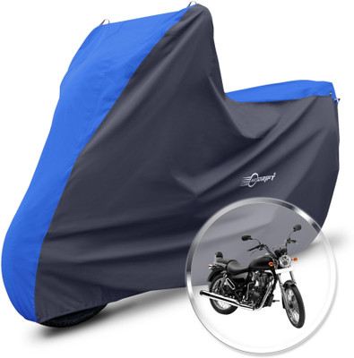 Neodrift Two Wheeler Cover for Royal Enfield(Thunderbird 500, Blue)