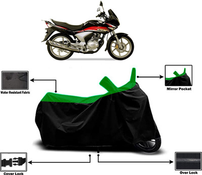 Amexride Two Wheeler Cover for Honda(CBF150, Green)