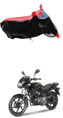 VESMEI Two Wheeler Cover for Bajaj(Pulsar 180, Red)