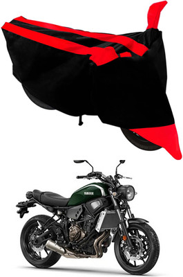 MMSSTAR Waterproof Two Wheeler Cover for Yamaha(XSR300, Red, Black)