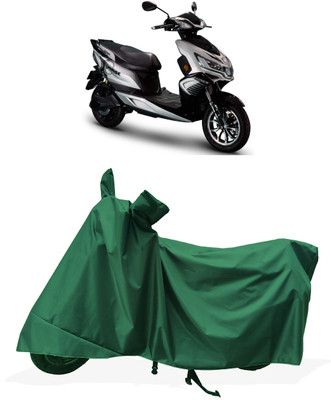 Tricway Two Wheeler Cover for Okinawa(i-Praise, Green)