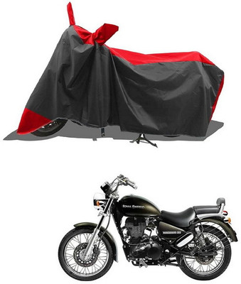 PAGORA Waterproof Two Wheeler Cover for Royal Enfield(Thunderbird, Red, Black)
