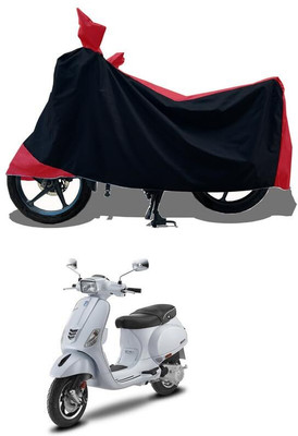 AASHTIK MART Two Wheeler Cover for Vespa(Vespa SXL, Red)