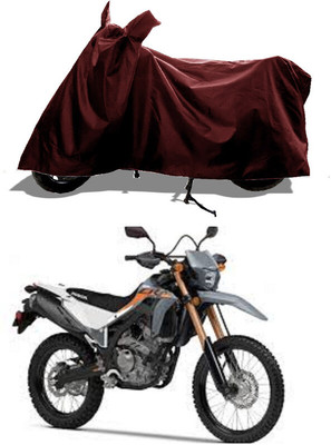 GROFATIK Two Wheeler Cover for Honda(CRF 250 L, Maroon)