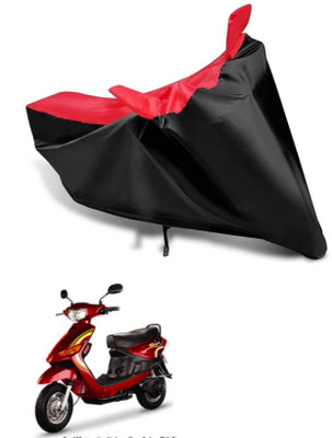 KEDIT Two Wheeler Cover for Indus(Yo Spark, Red, Black)