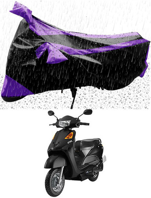 MWBB Waterproof Two Wheeler Cover for Indus(Yo EXL, Black)