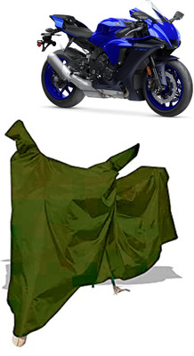 Amexride Two Wheeler Cover for Yamaha(YZF-R1, Maroon)
