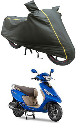 Mdstar Waterproof Two Wheeler Cover for TVS(Scooty Zest, Green)