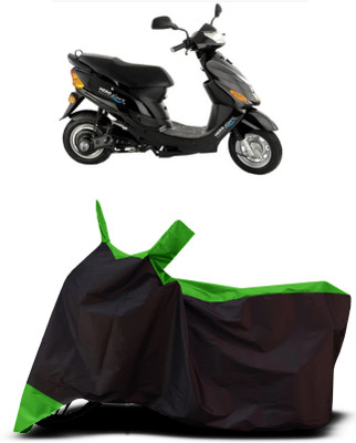 VESMEI Two Wheeler Cover for Hero(Electric Zippy, Green)