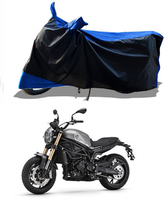 DeepShakshi AUTOMOTIVE Waterproof Two Wheeler Cover for Benelli(Leoncino 800, Blue)
