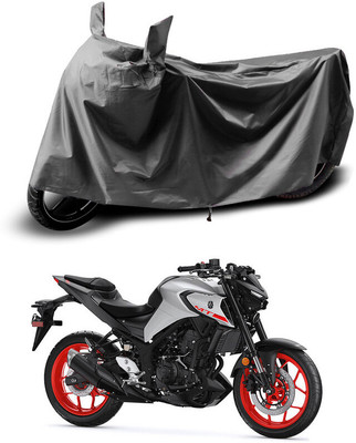 Gali Bazar Waterproof Two Wheeler Cover for Yamaha(MT 03 BS6, Grey)