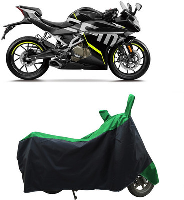 Coxtor Waterproof Two Wheeler Cover for CFMoto(250SR, Green)