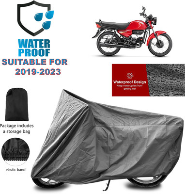 PAGORA Waterproof Two Wheeler Cover for Hero(HF Dawn BS6, Grey)