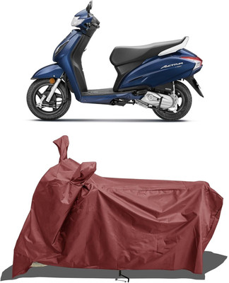 KANISHA ENTERPRISES Waterproof Two Wheeler Cover for Honda(Activa 6G, Maroon)