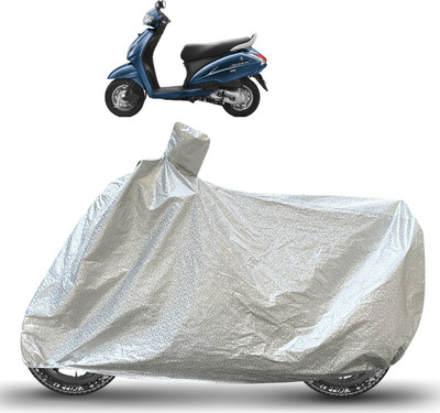 Caronix Waterproof Two Wheeler Cover for Honda(Activa 3G, Silver)