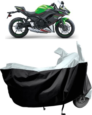 Amexride Two Wheeler Cover for Kawasaki(Ninja 650 bs6, Multicolor)