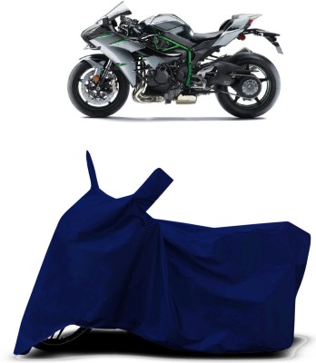 VESMEI Two Wheeler Cover for Kawasaki(Ninja H2 SX BS6, Blue)