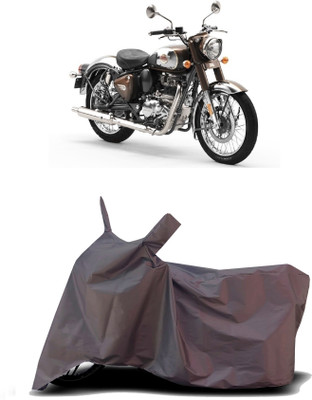 VESMEI Two Wheeler Cover for Royal Enfield(Standardv BS6, Blue)