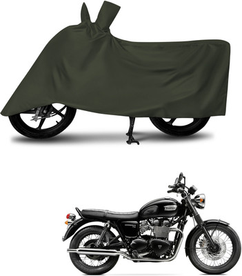 DeepShakshi AUTOMOTIVE Waterproof Two Wheeler Cover for Triumph(Bonneville T100, Green)