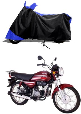 GROFATIK Two Wheeler Cover for Hero(HF Dawn, Blue)