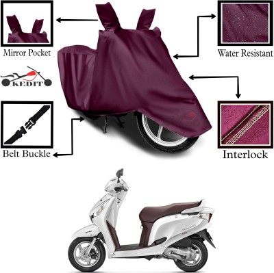 AASHTIK MART Two Wheeler Cover for Honda(Aviator, Maroon)