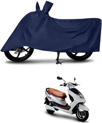 KEDIT Two Wheeler Cover for Okinawa(Raise, Blue)