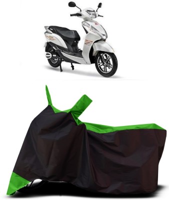 VESMEI Two Wheeler Cover for Ampere(Magnus, Green)