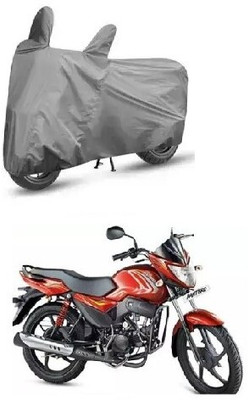 JVBRANGI Two Wheeler Cover for Mahindra(Pantero, Grey)