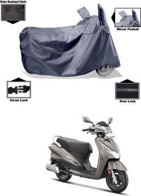 CODOKI Waterproof Two Wheeler Cover for Hero(Destini 125, Grey)