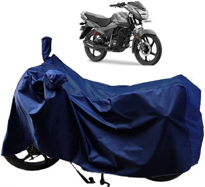 MMSSTAR Waterproof Two Wheeler Cover for TVS(Victor GLX, Blue)