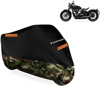 Horseyaart Waterproof Two Wheeler Cover for Triumph(Bonneville Bobber, Multicolor)
