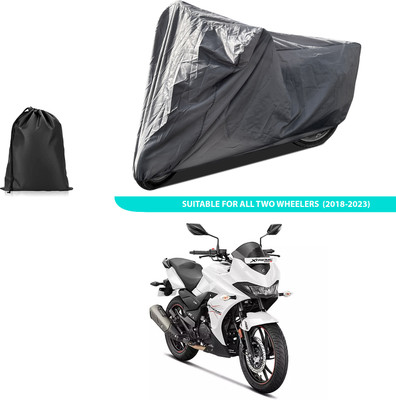 PAGORA Two Wheeler Cover for Hero(Xtreme 200S, Grey)