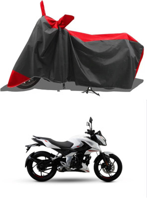 Mdstar Waterproof Two Wheeler Cover for Bajaj(Red, Black)