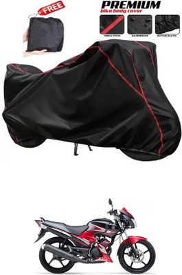 DeepShakshi AUTOMOTIVE Two Wheeler Cover for Yamaha(Gladiator SS, Black)