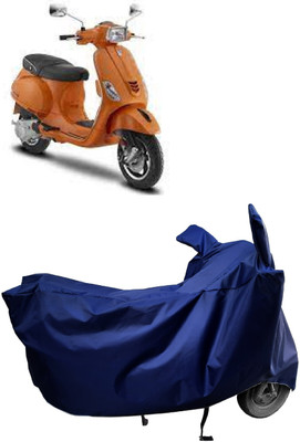 Amexride Two Wheeler Cover for Piaggio(Vespa SXL, Blue)