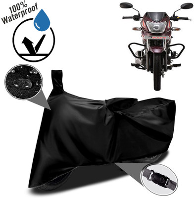 ROYAL AUTO MART Waterproof Two Wheeler Cover for TVS(Sport, Black)