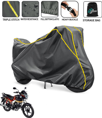 AUTOBIRSA Waterproof Two Wheeler Cover for Mahindra(Centuro BS6, Grey)