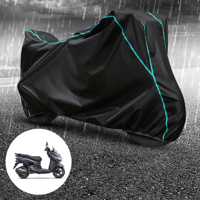CODOKI Waterproof Two Wheeler Cover for Suzuki(Burgman Electric, Black)