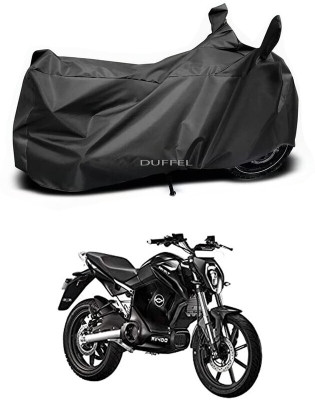 SK AUTO Two Wheeler Cover for Revolt(Black)