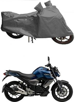 MMSSTAR Waterproof Two Wheeler Cover for Yamaha(FZ S FI New, Grey)