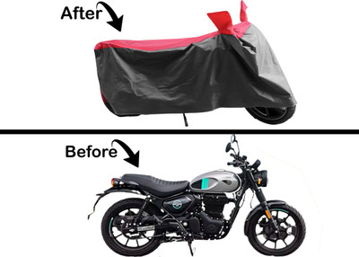 Archistylo Waterproof Two Wheeler Cover for Royal Enfield(Hunter 350, Multicolor)