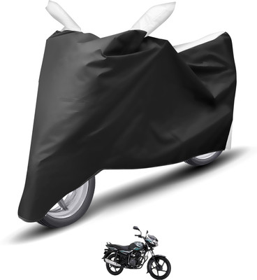 Caronix Waterproof Two Wheeler Cover for Bajaj(Discover 100 DTS-i, White)