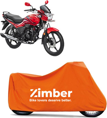 APNEK Two Wheeler Cover for Hero(Passion Pro, Orange)