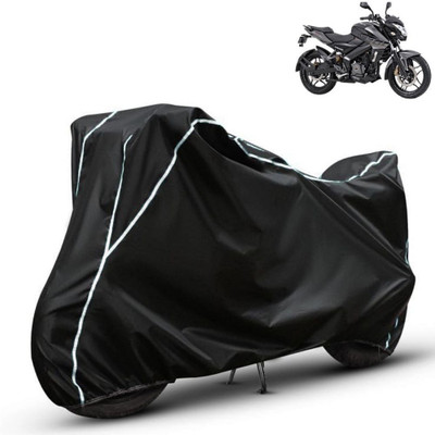 Amikan Waterproof Two Wheeler Cover for Bajaj(Pulsar, Black)