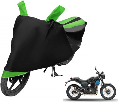 Auto Hub Two Wheeler Cover for Royal Enfield(Green)