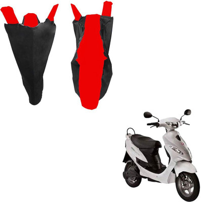 RiderShine Waterproof Two Wheeler Cover for Hero(Electric E-Sprint, Black, Red)